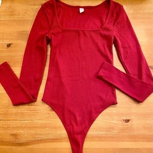 BP. Square Neck Body Suit